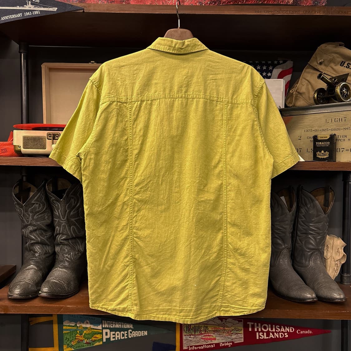 파타고니아 페이디드 더스트 라임 린넨셔츠 N1063 상품이미지2