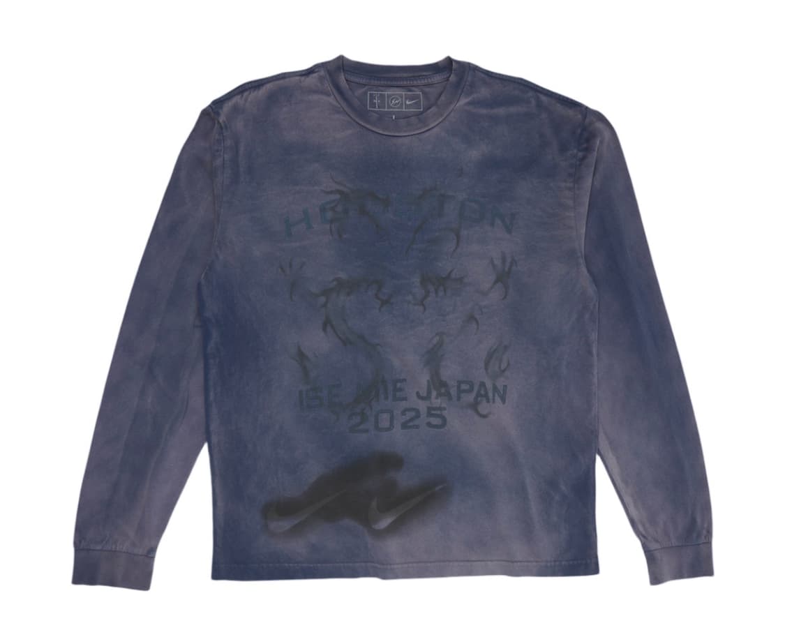 트래비스 스캇 프라그먼트 나이키 콜라보 긴팔 판매합니다! 상품이미지1