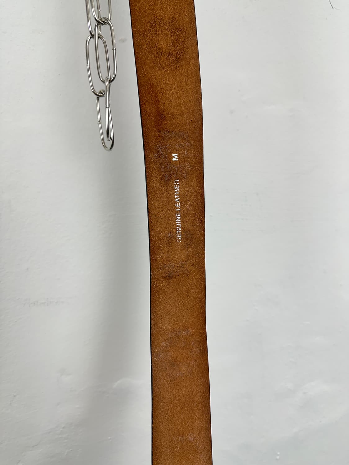 Puma stud brown leather belt 상품이미지3