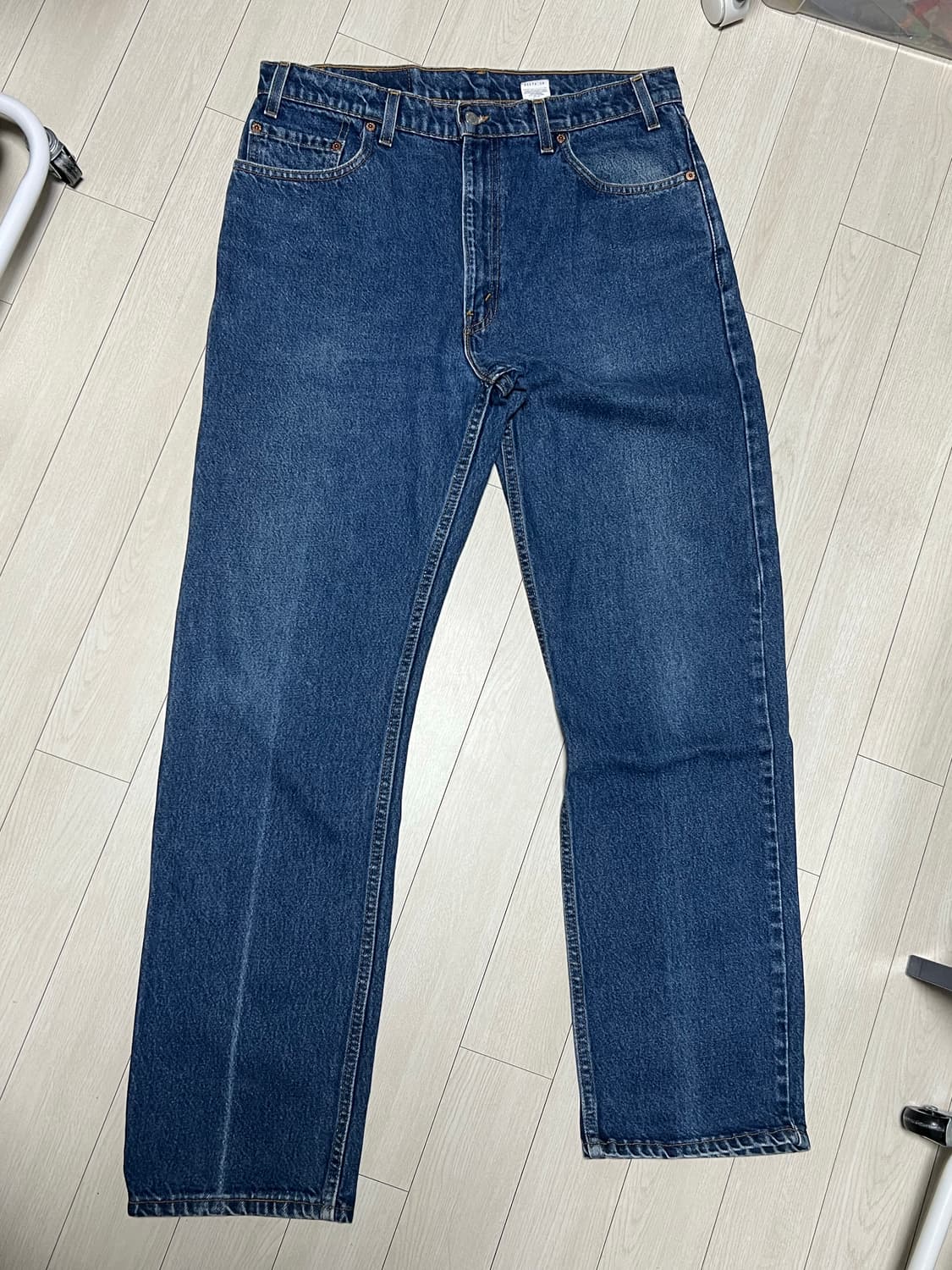 90s메이드인USA리바이스505진청데님팬츠 36x32 상품이미지1