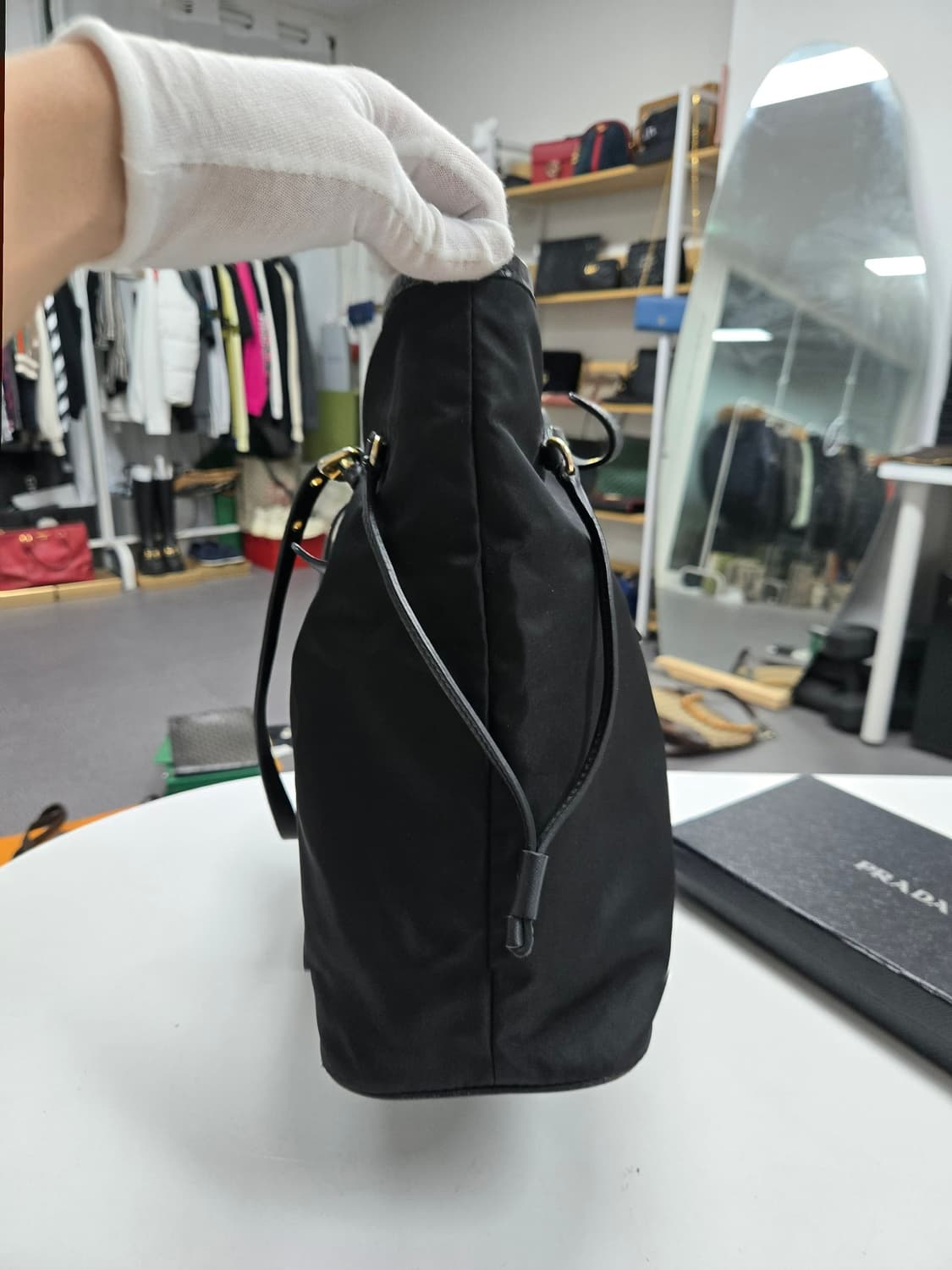[정품] 프라다 테수토 쇼퍼백 숄더백 상품이미지5