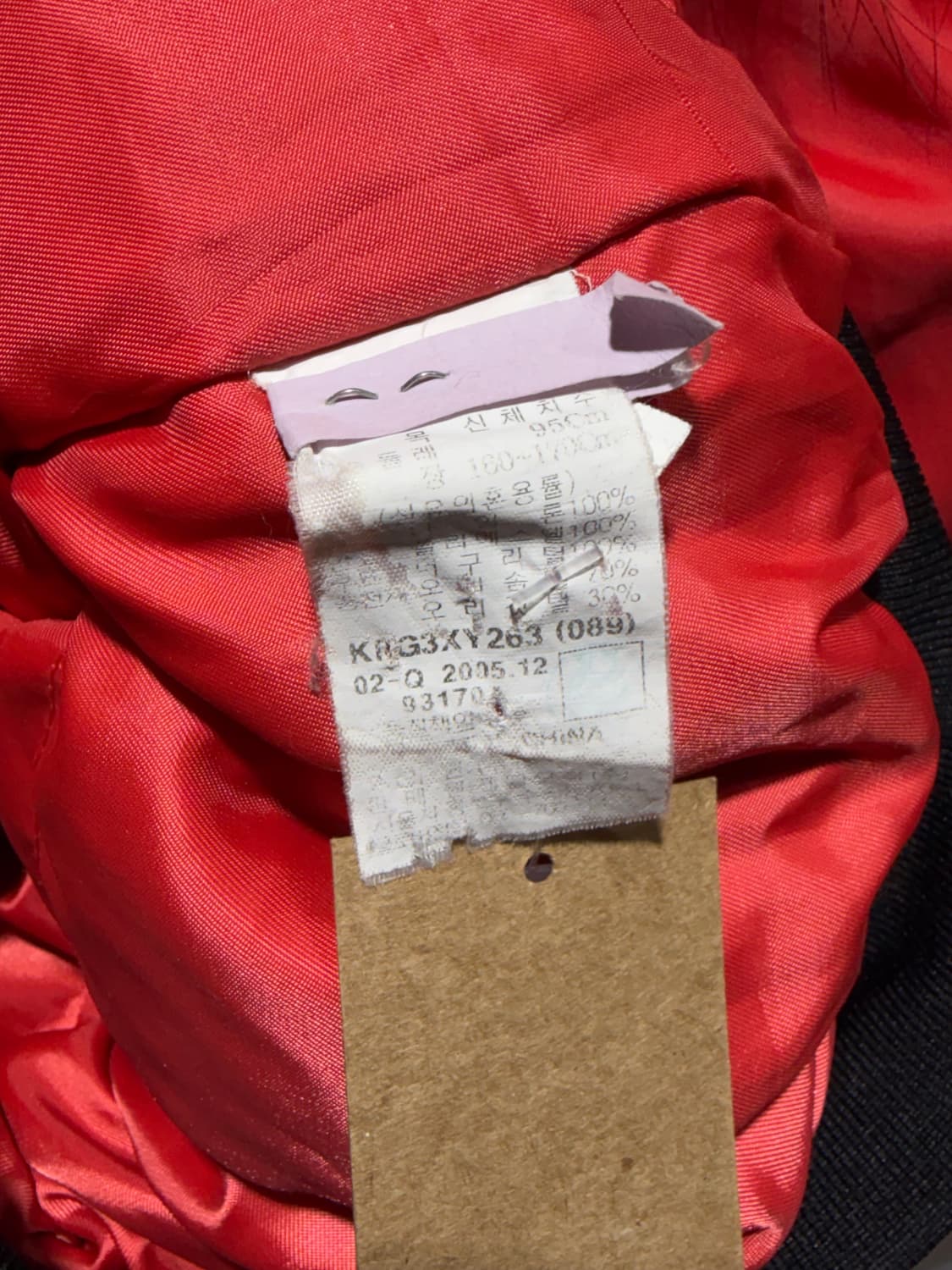 M FUBU 우먼스 스펠링 로고 라쿤 후드 패딩 상품이미지7