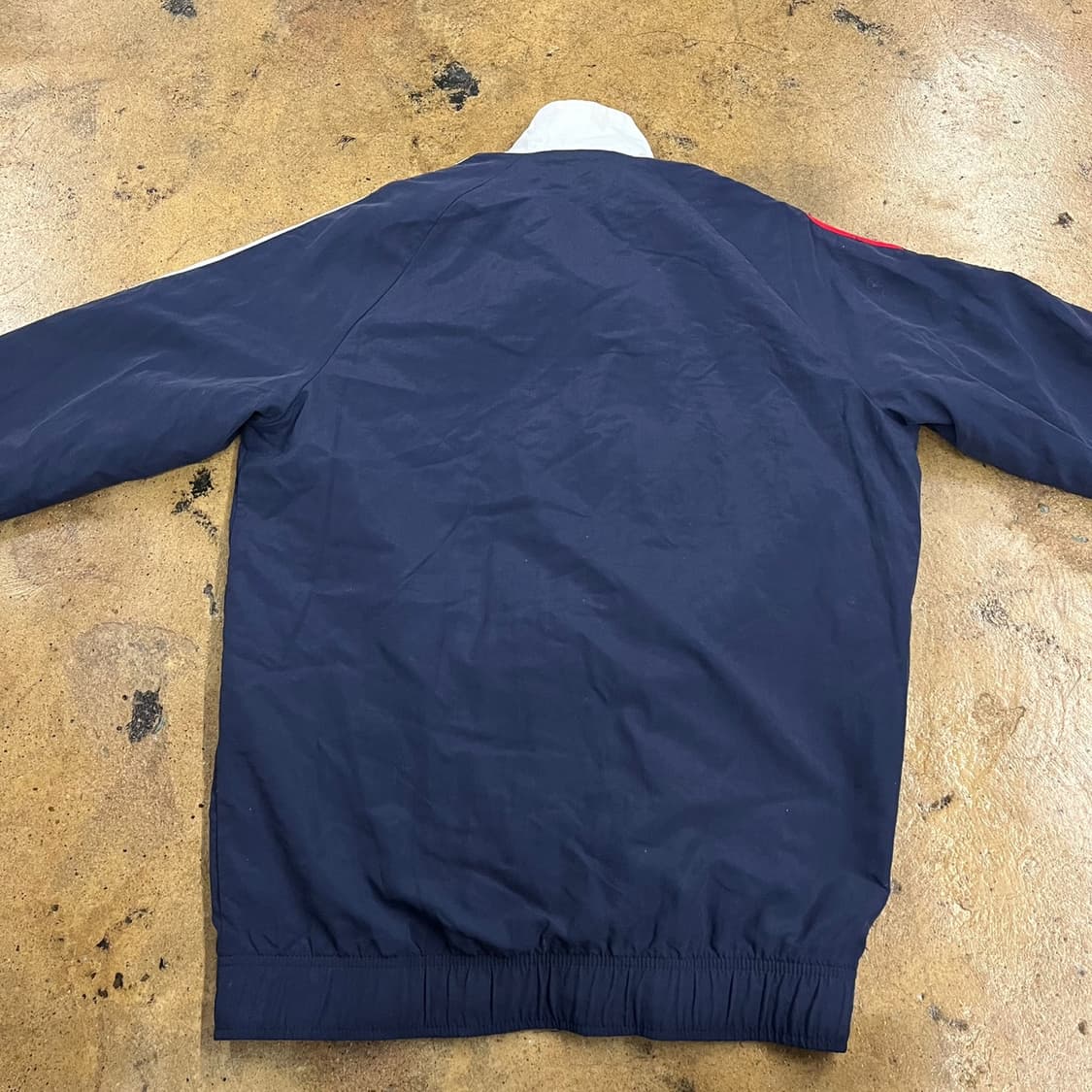 [정품/XL] 리복 네이비 레드 바람막이 자켓 b16 상품이미지4