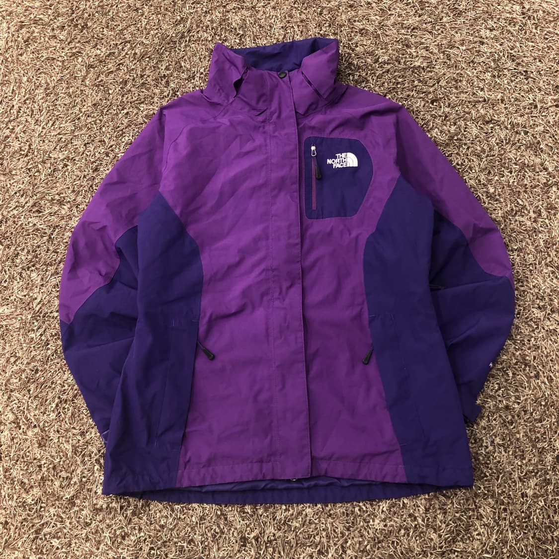 L 노스페이스 여성 하이벤트 퍼플 바람막이 투 상품이미지1