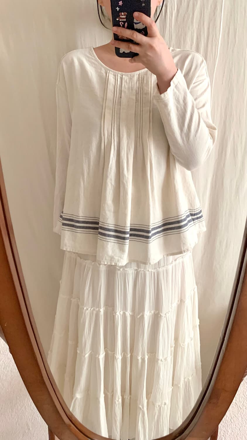 SM2 스트라이프 린넨 블라우스 상품이미지4