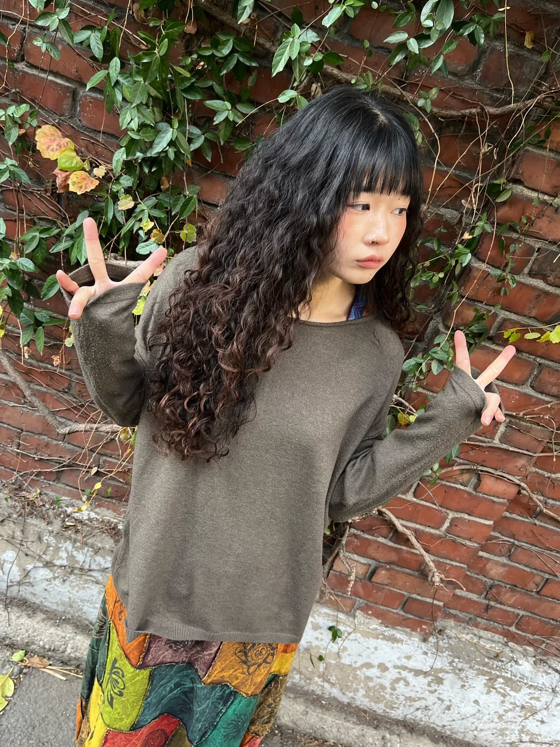 Titicaca 코코아 니트 상품이미지1