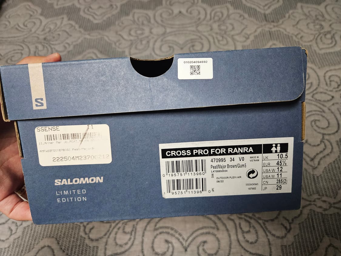 [290] 살로몬 x 란라 크로스 프로 피트 메이저 브라운 상품이미지8