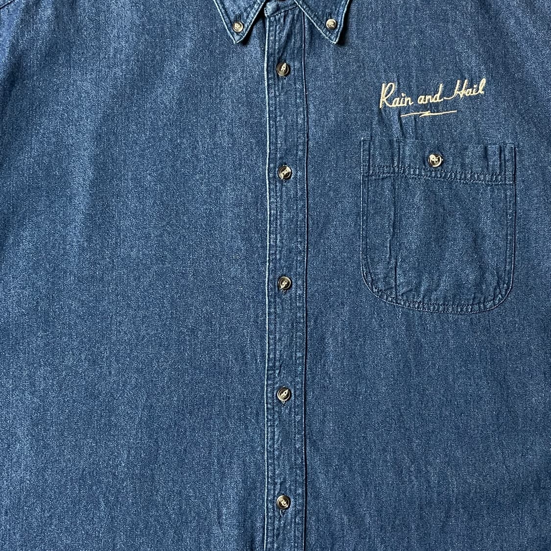 TEXX CANADA 빈티지 다운버튼 데님 셔츠 A00761 상품이미지3