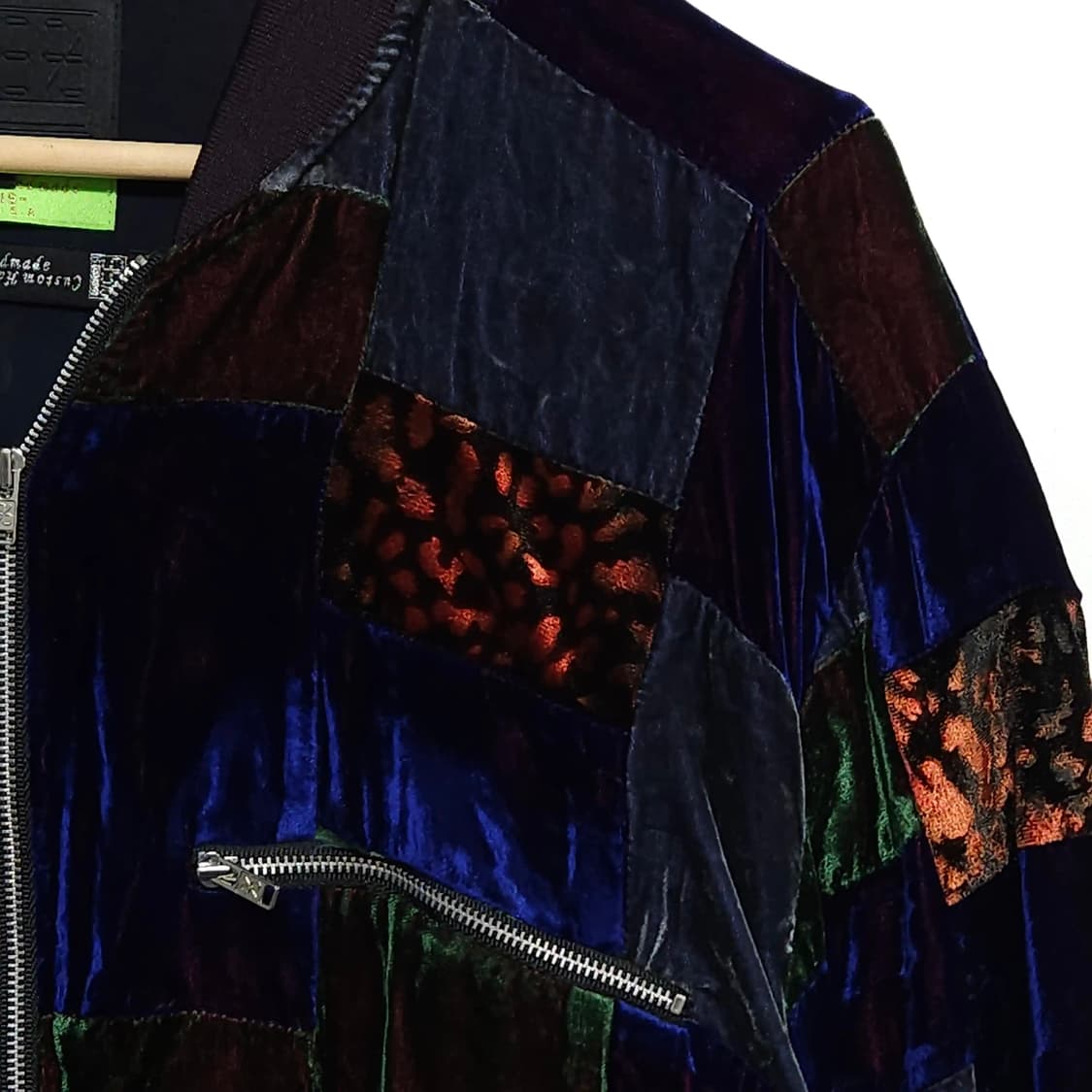 99%IS 나인티나인퍼센트이즈 바조우 블록 벨벳 드래곤 자켓 105 상품이미지4