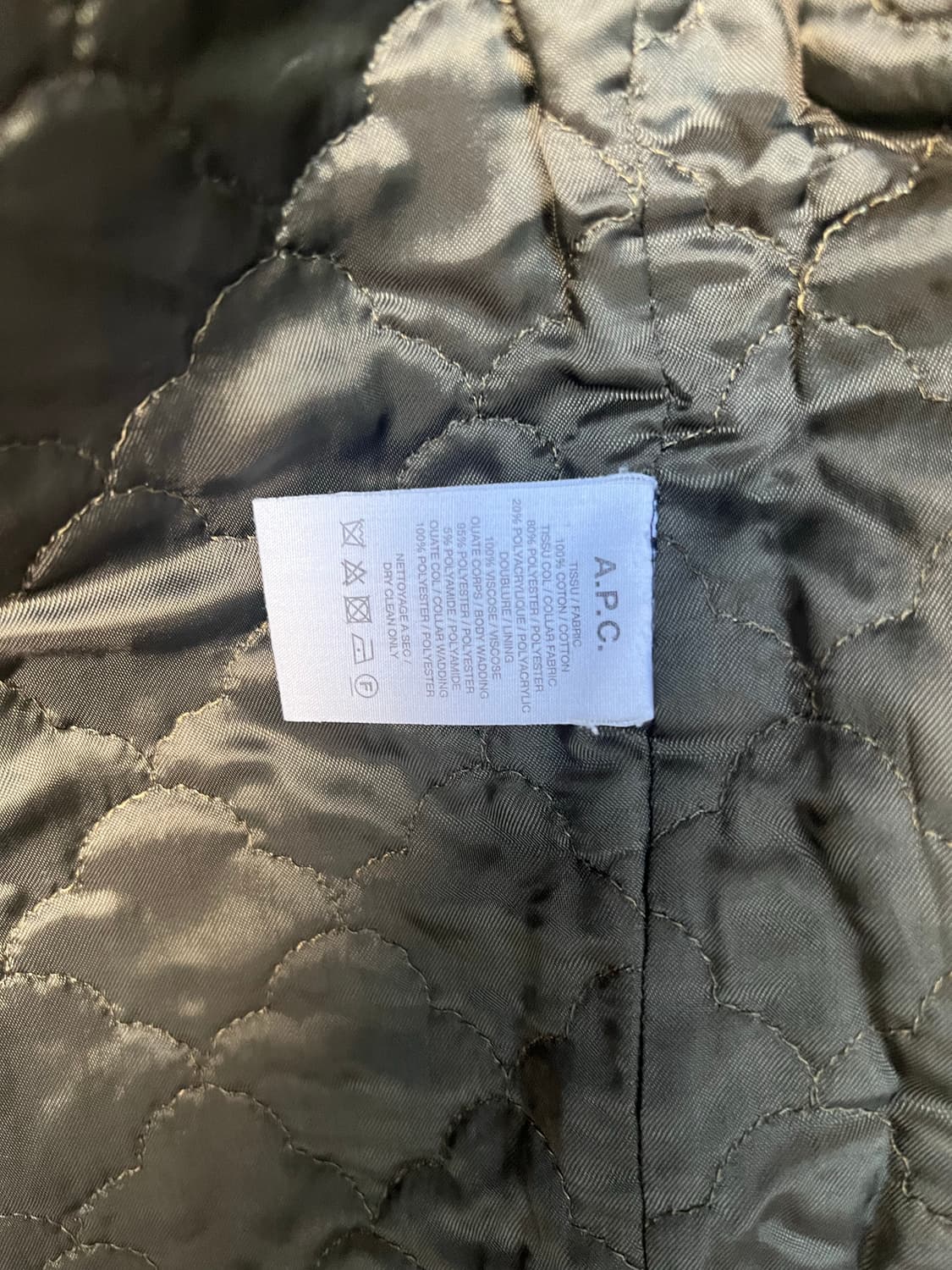 아페쎄 코트 34size 상품이미지5