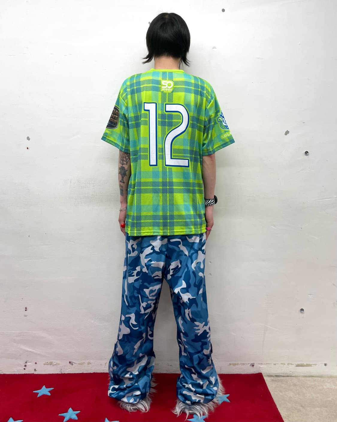 Green Checkered 12 Activity T-Shirt  상품이미지6