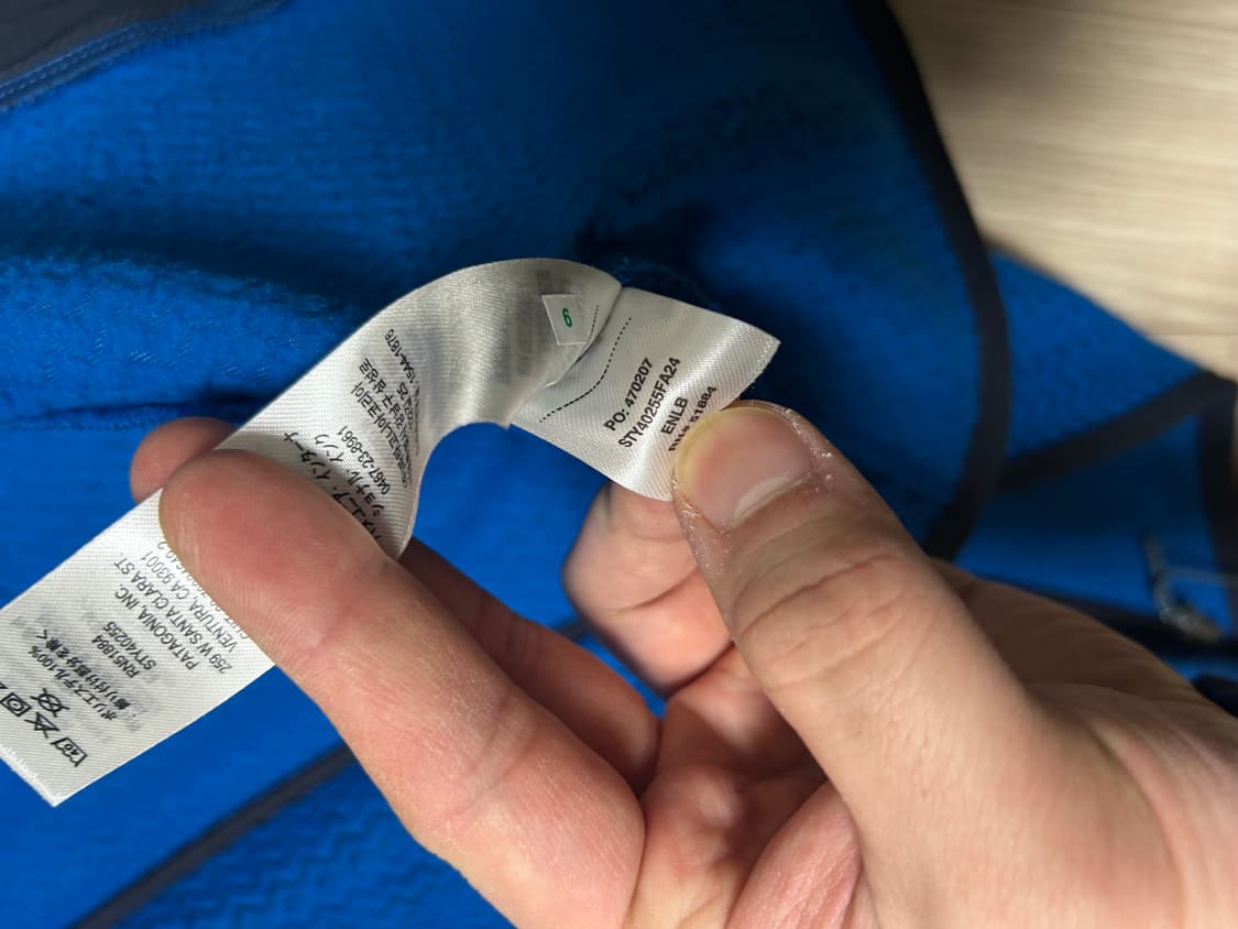 파타고니아 r1 에어 후디 XL 상품이미지5