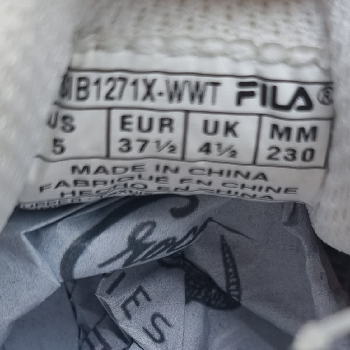 새상품 휠라 꼬모 여성스니커즈230 상품이미지6