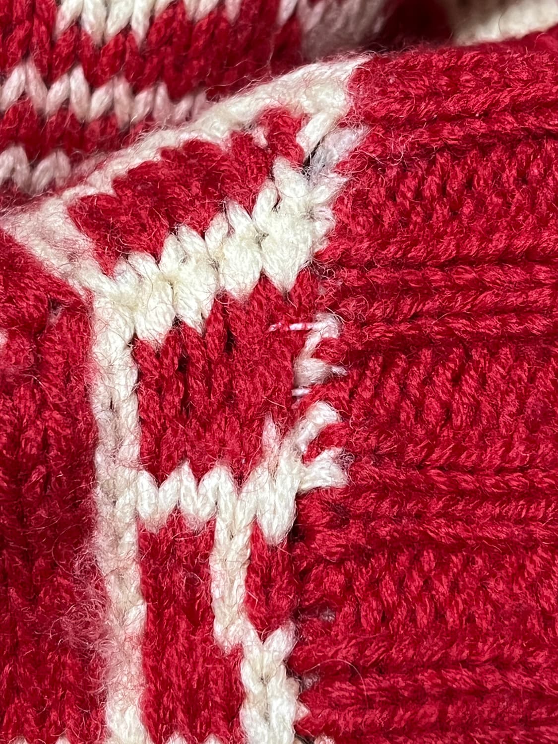 HENRI LUC CHAPLIS(프랑스)빈티지 울100 가디건(실측확인) 상품이미지9