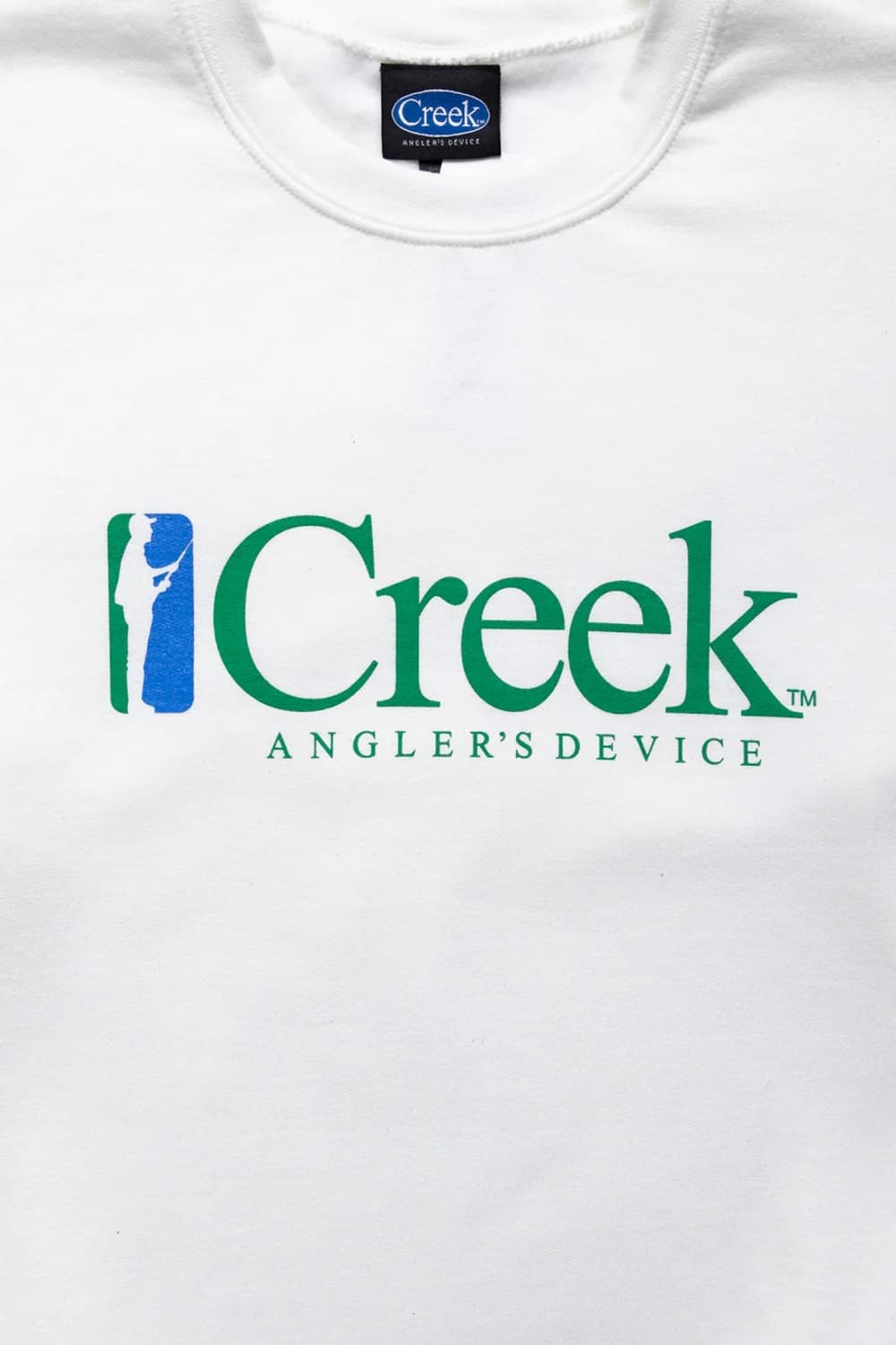 Creek Anglers Device 크릭 맨투맨 S 새상품 화이트 상품이미지3
