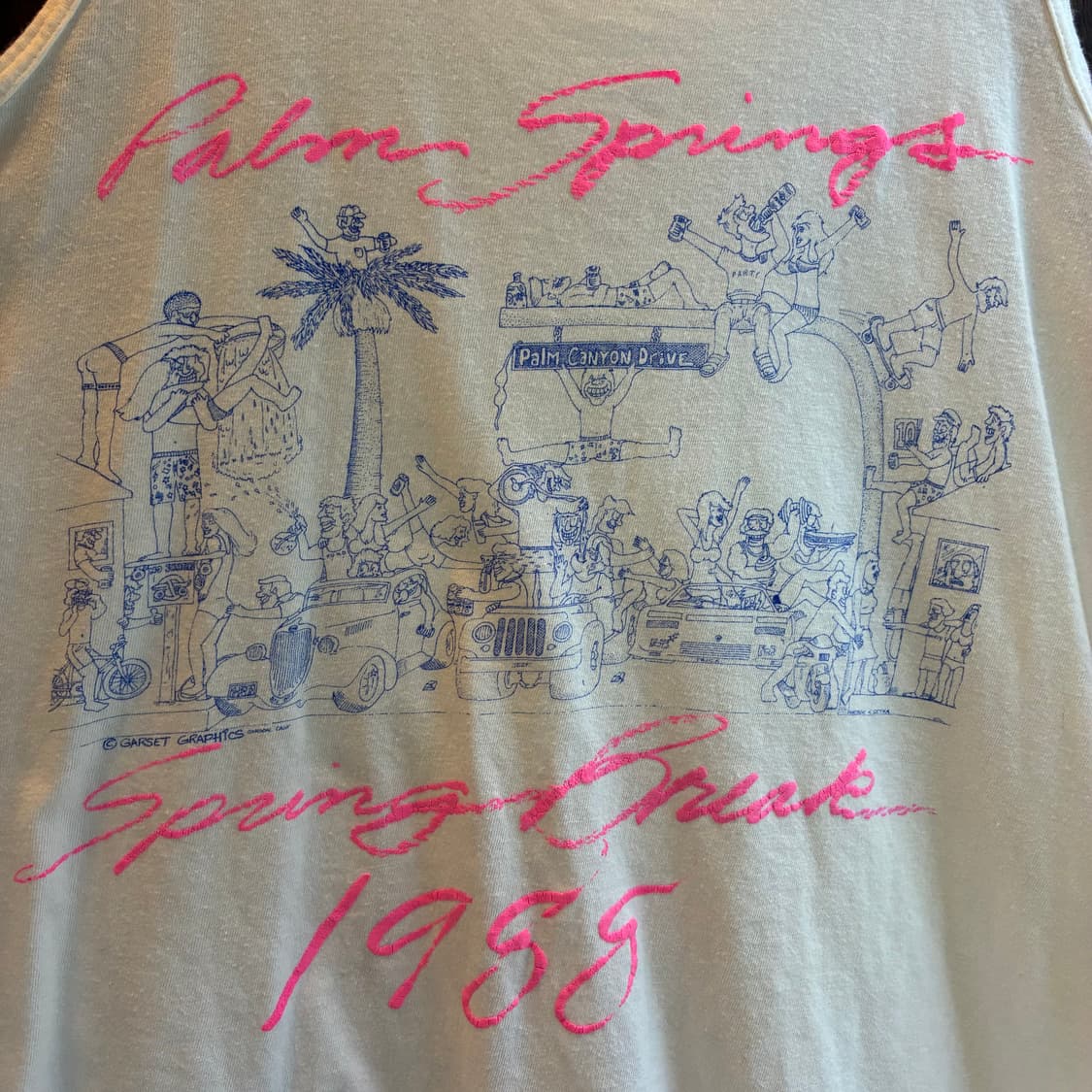 80’s Palm Springs Souvenir Tank Top 상품이미지5