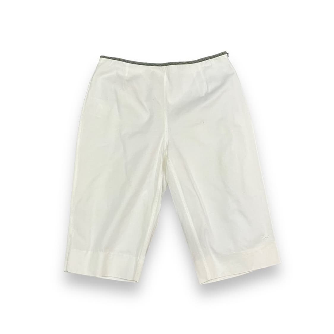 프라다 아카이브 화이트 5부 팬츠 상품이미지1