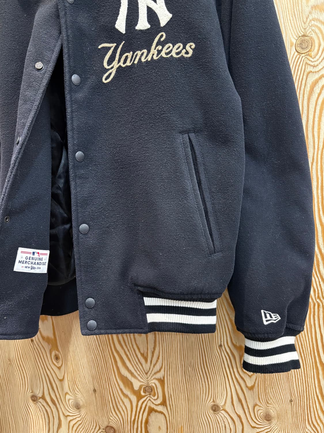 뉴에라 뉴욕 양키스 울 붐버점퍼 상품이미지5