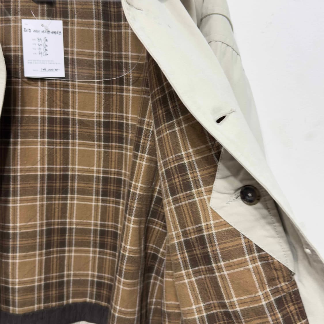 올드갭 레더 카라넥 헌팅 자켓 상품이미지6