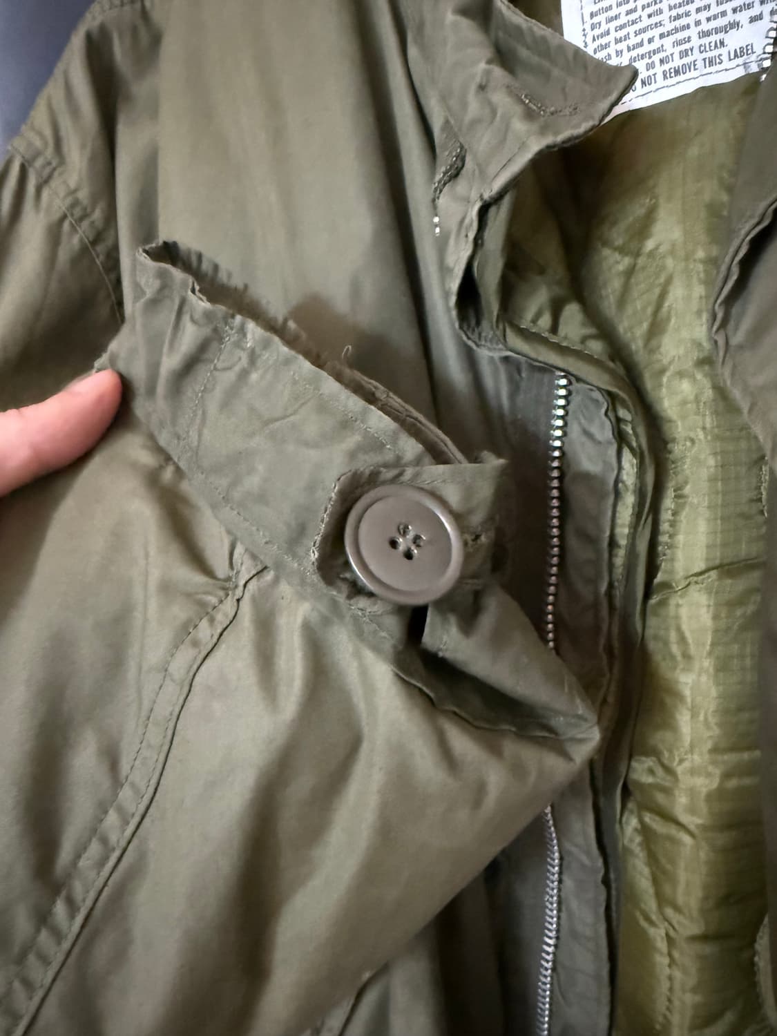 M) 데드스탁 M65 개파카 피시테일  상품이미지2