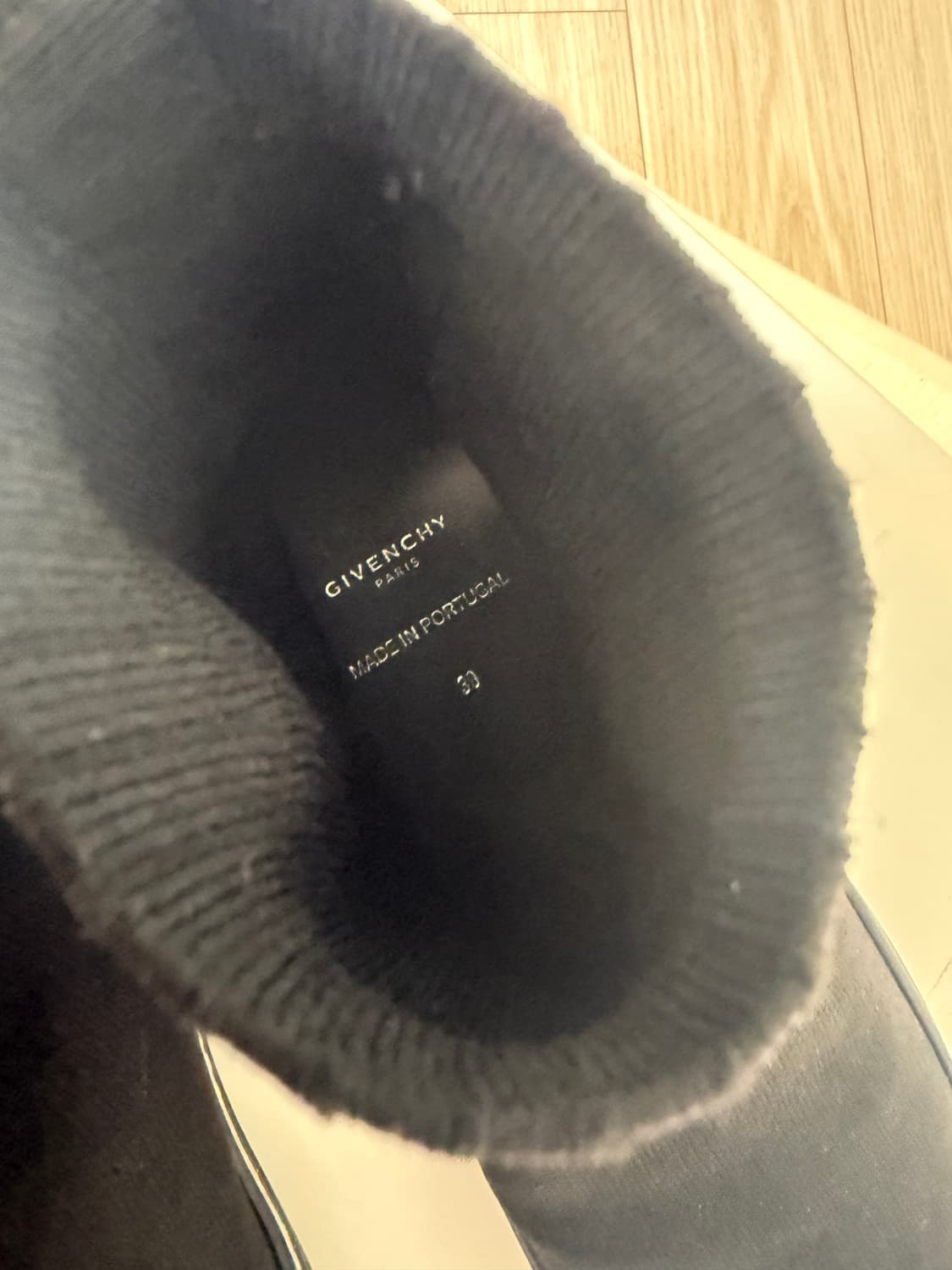 지방시 백로고 삭스스니커즈 39사이즈 상품이미지6