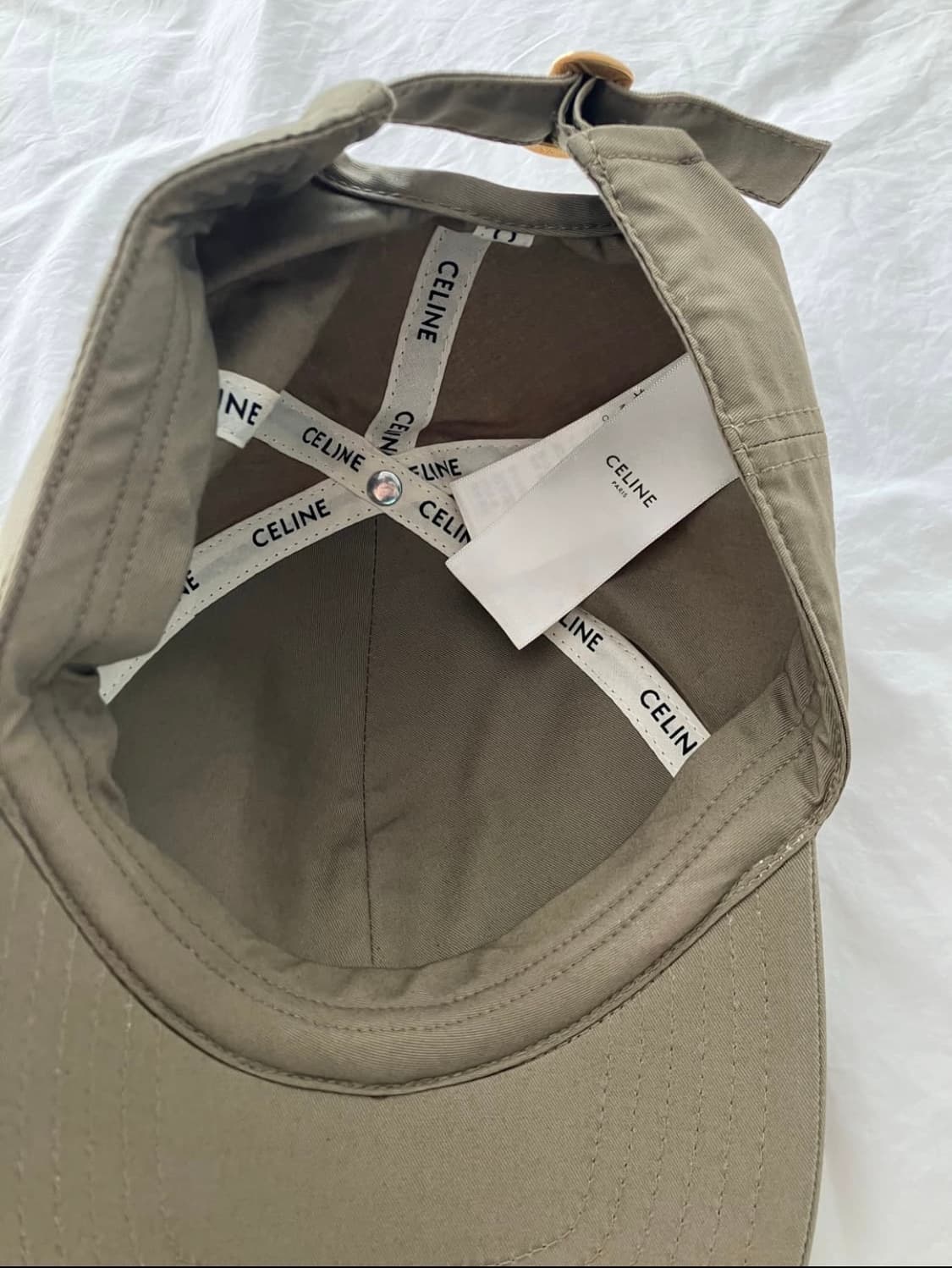 셀린느 카키 볼캡 (정품) 상품이미지2