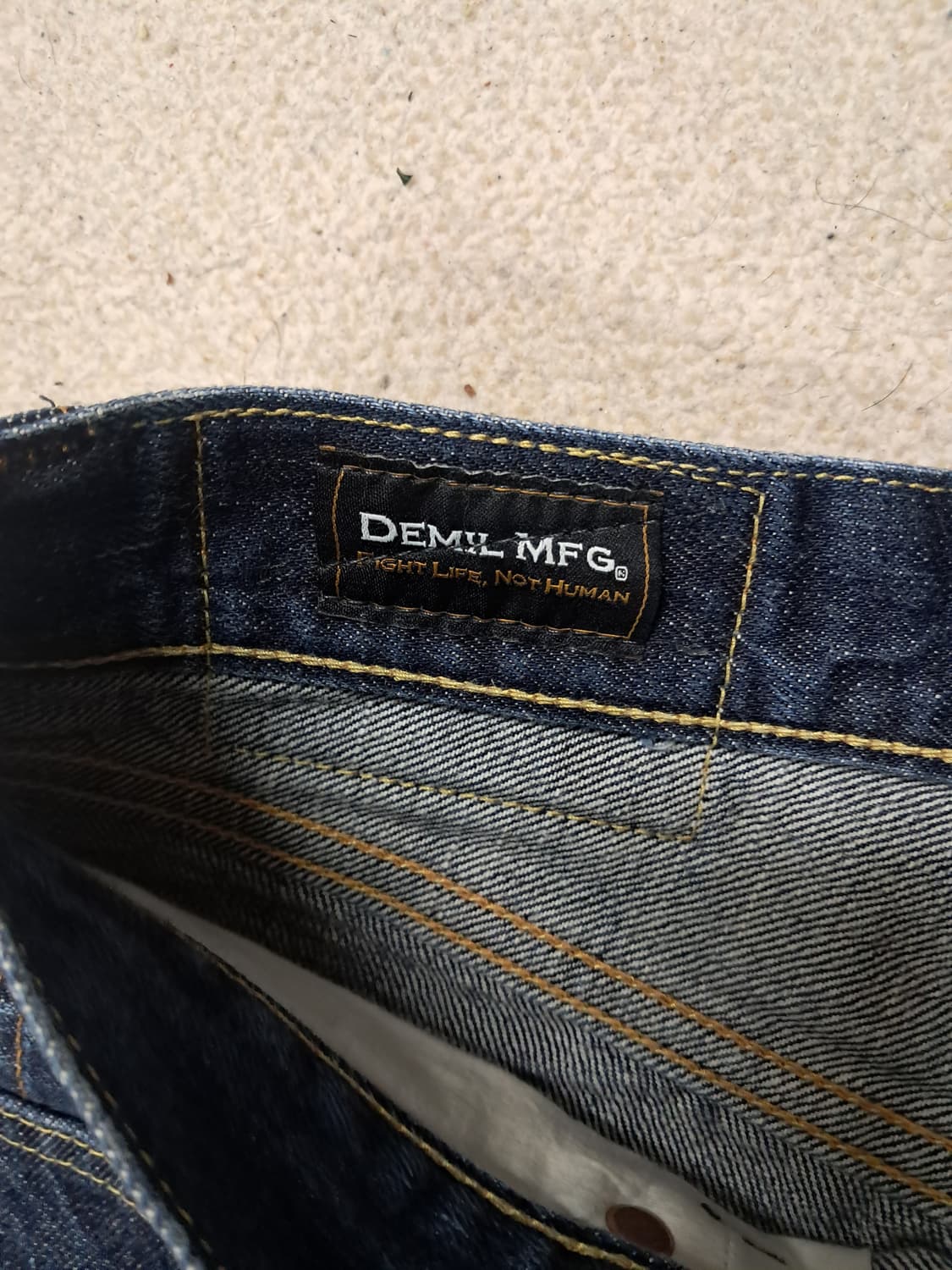 데밀 셀비지팬츠 상품이미지3