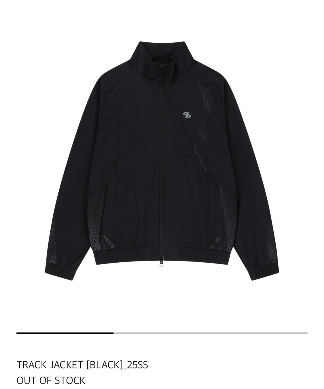산산기어 25ss track jacket 블랙 1 상품이미지1