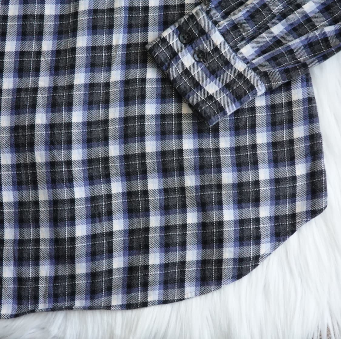 빈티지 체크 셔츠 1980 상품이미지10