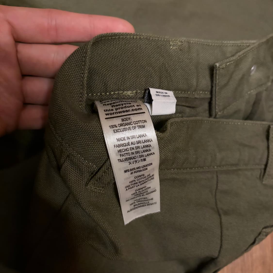 PATAGONIA STAND-UP PANTS KHAKI 32 상품이미지9