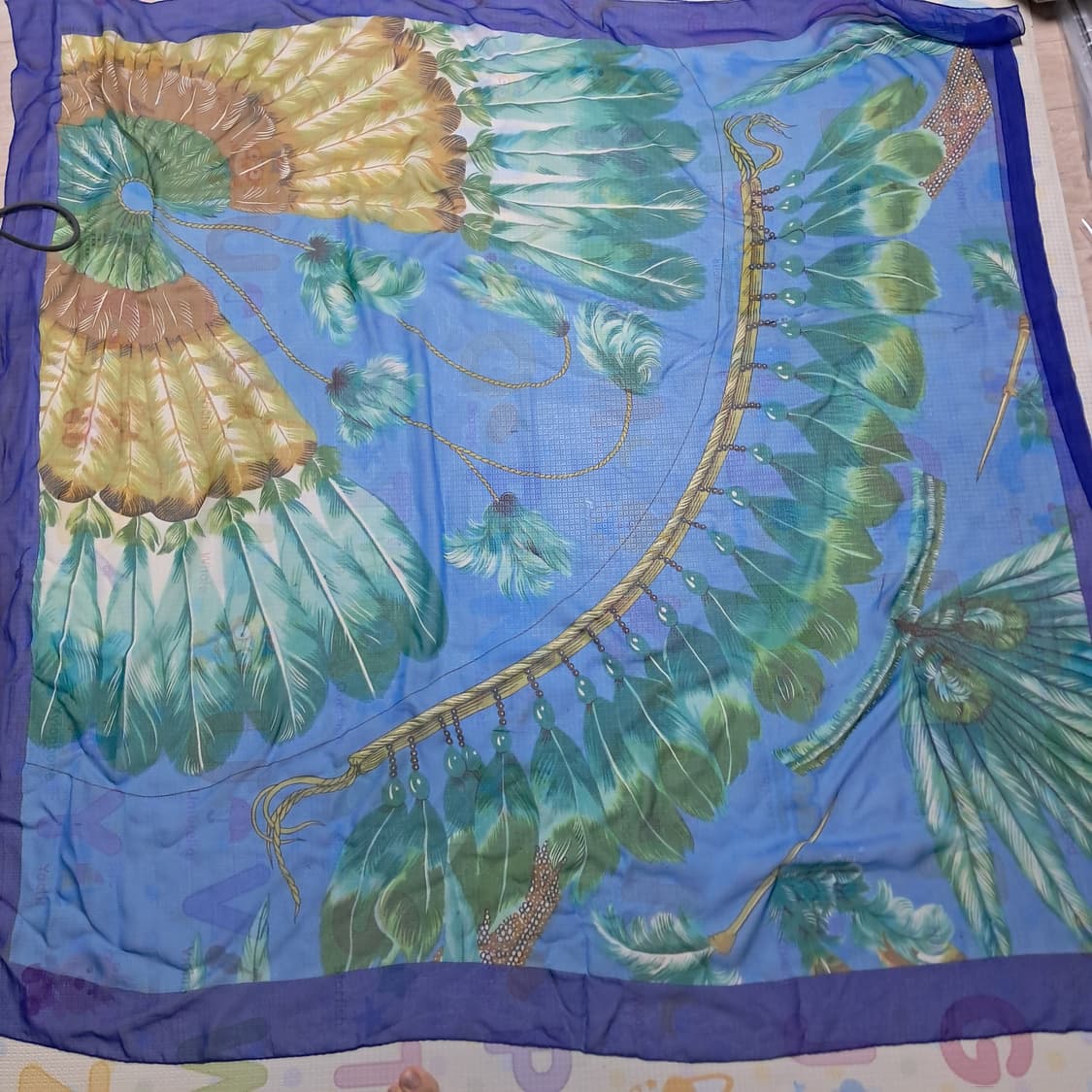 정품 에르메스 실크 스카프 140(빅사이즈) 상품이미지1