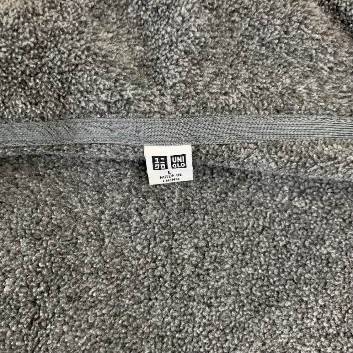 유니클로 후리스(L/그레이) 플리스 자켓 상품이미지8