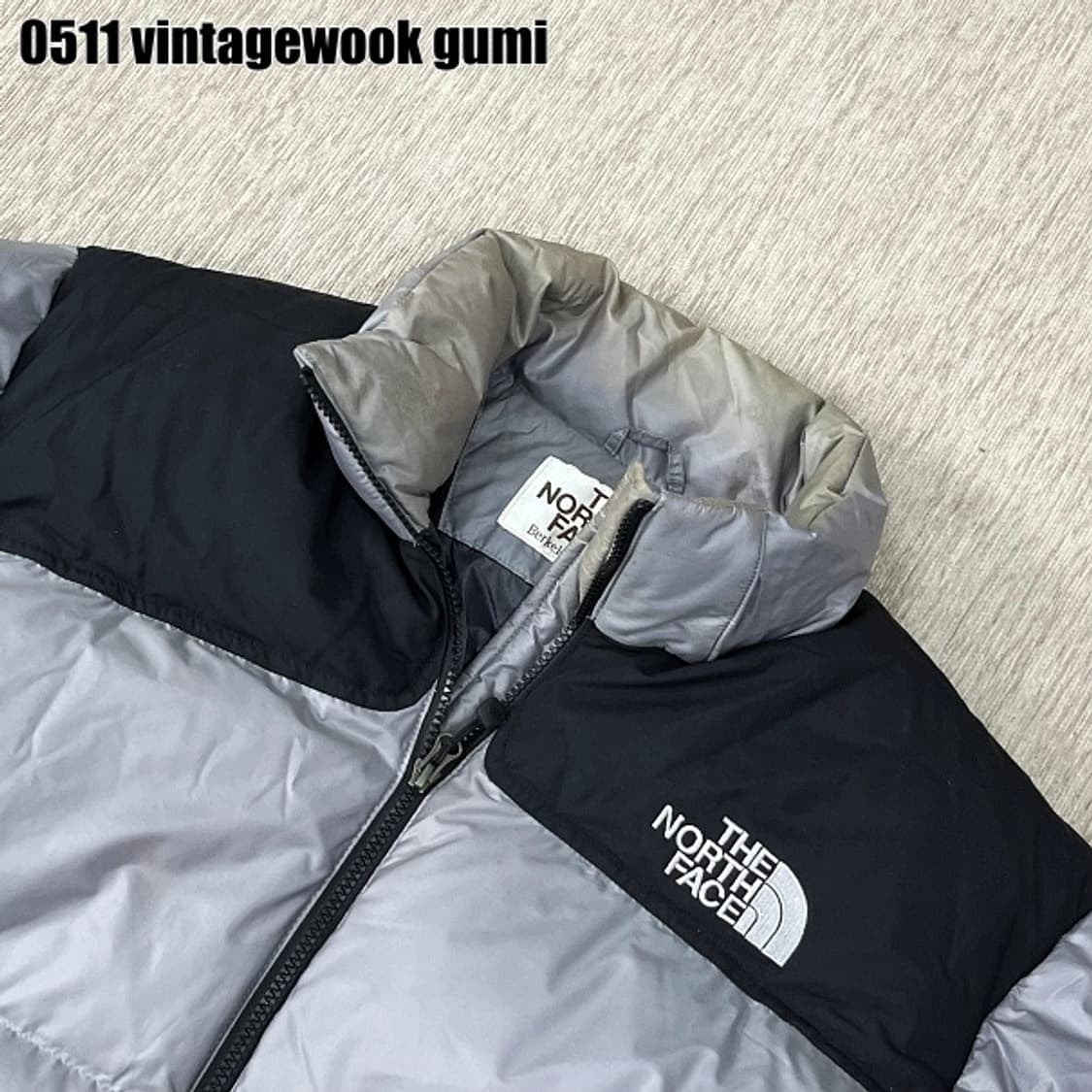 노스페이스 눕시 패딩 은갈치 105 상품이미지3