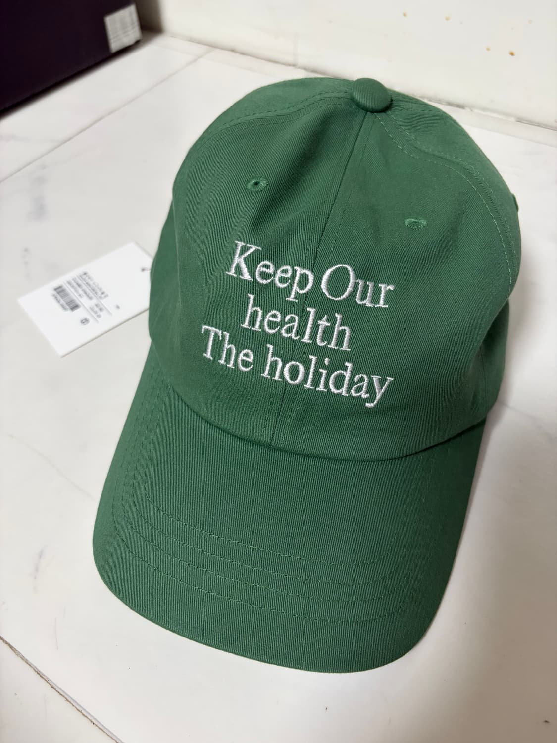 [새상품] 밀로 캡 모자 그린 상품이미지1