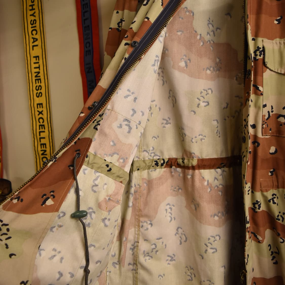 사막6색 초코칩 코트 리프로 105-110 상품이미지5