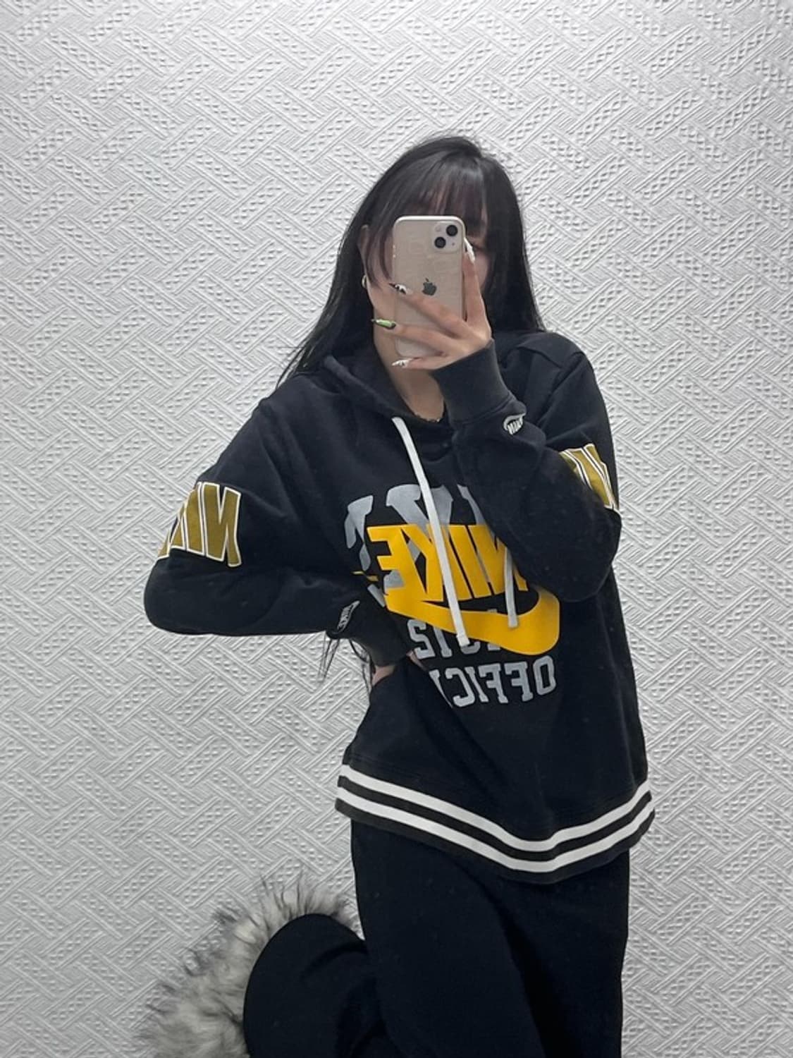 나이키 NSW 프렌치 테리 레트로 멀티로고 후드티 L C08782 상품이미지1