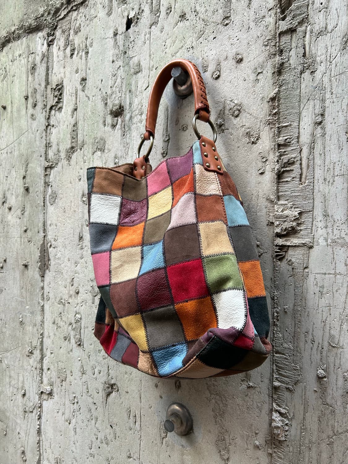 leather patch bag 상품이미지6