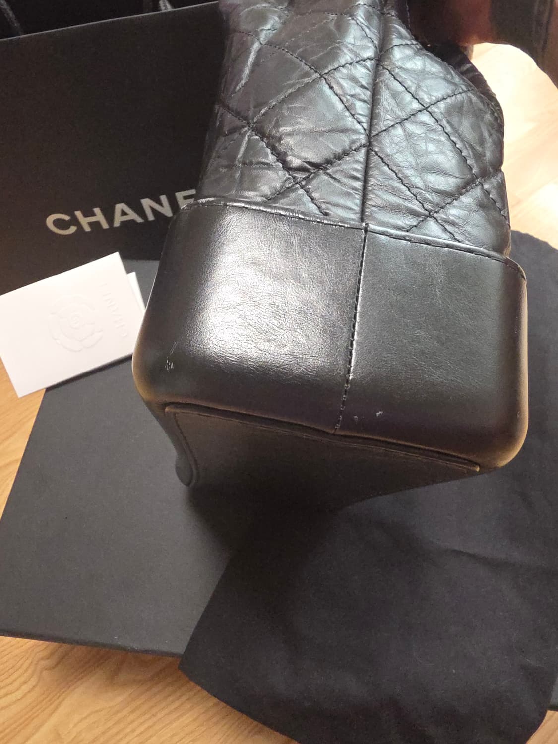 샤넬 가브리엘 백팩 미듐 블랙 상품이미지9