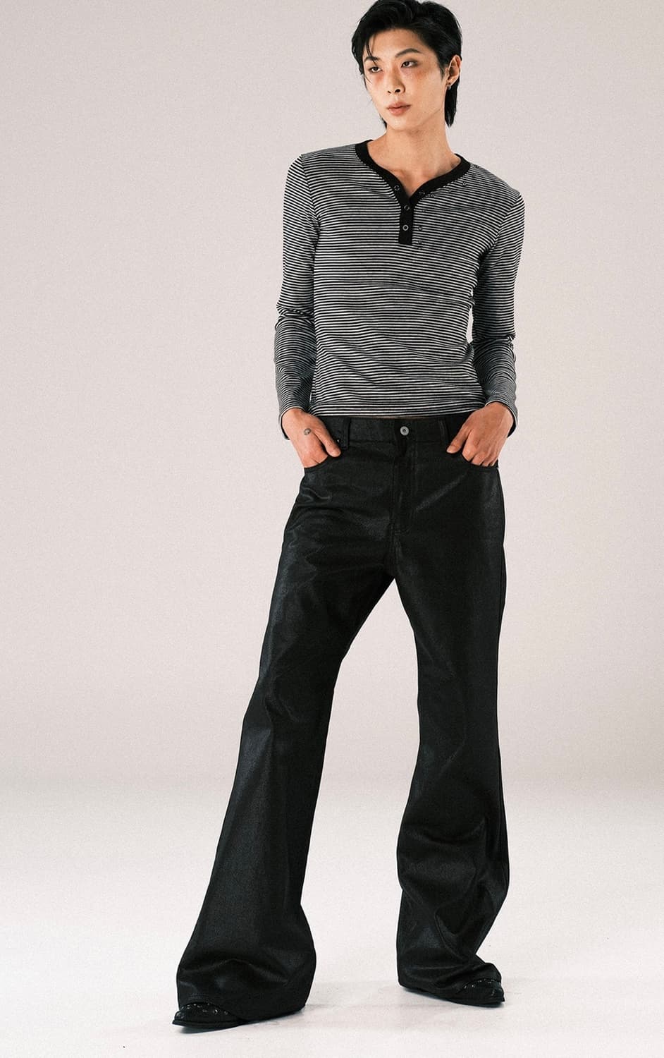 Bornbyhan  부츠컷 왁스 진 상품이미지8