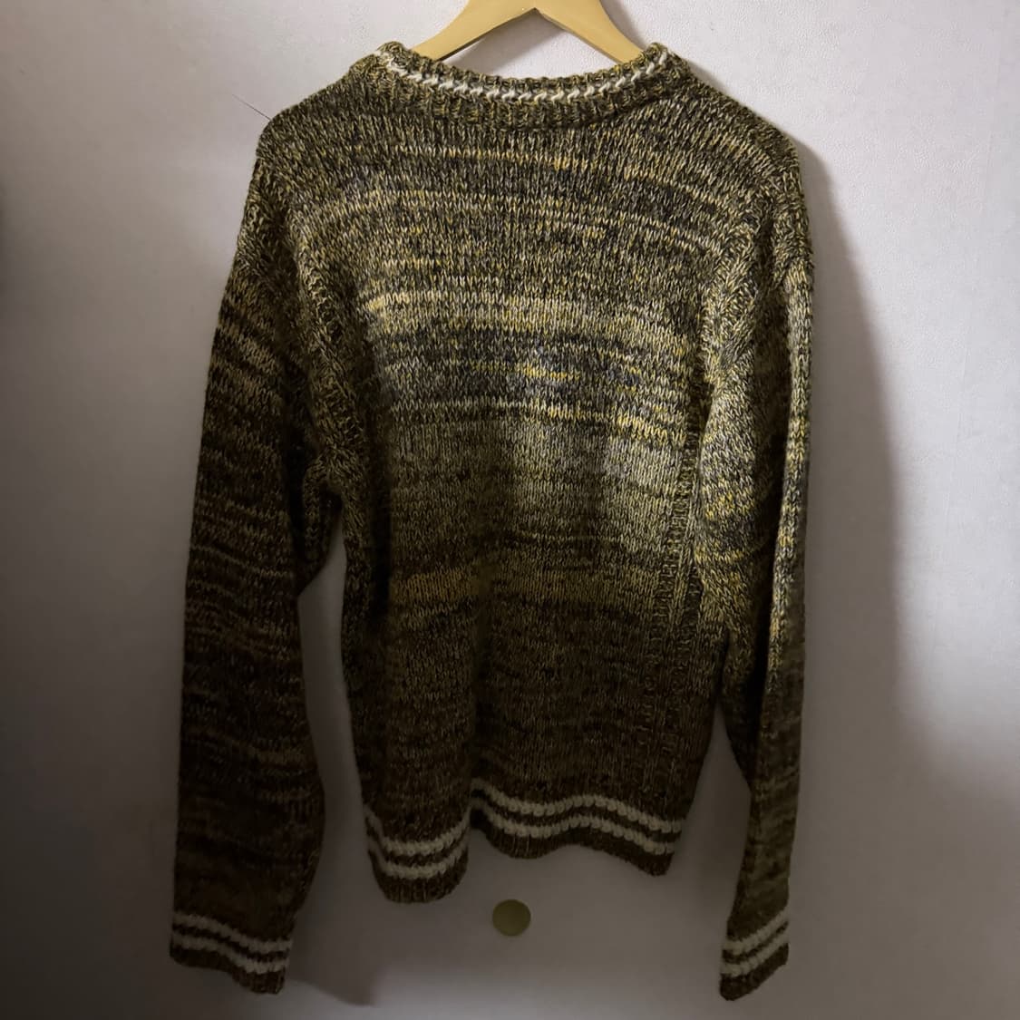 앤더슨벨 멜란지 스웨터 L (남성 100정도) 상품이미지3