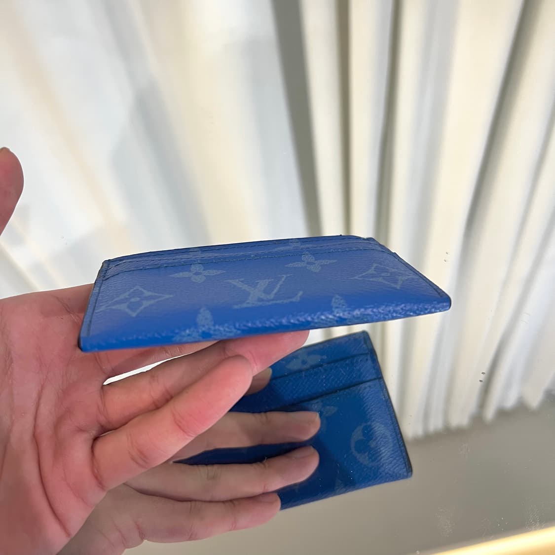 루이비통 이클립스 카드지갑 블루 상품이미지3
