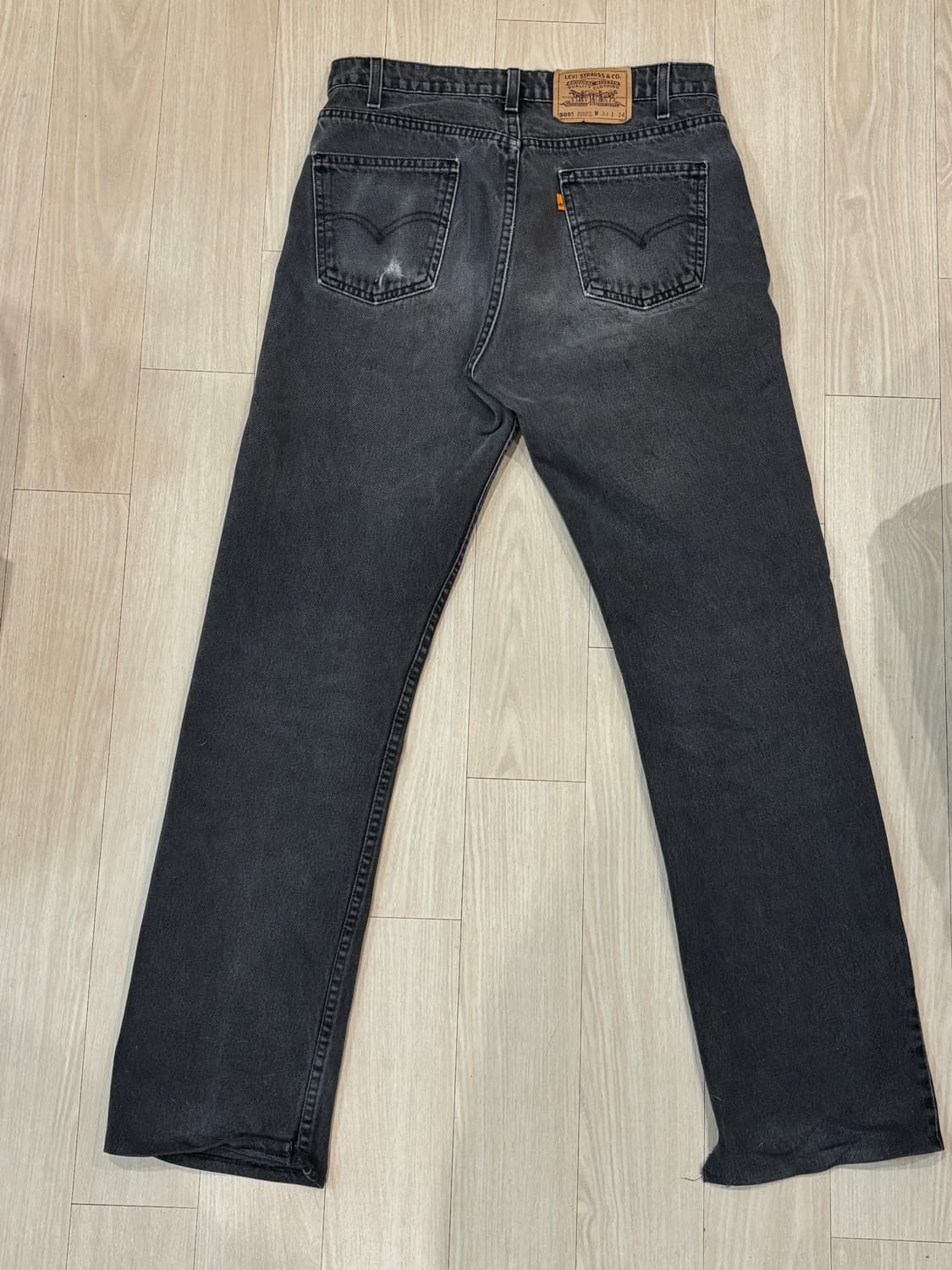 90s 리바이스 505 오렌지탭 USA 빨간줄씟 상품이미지4