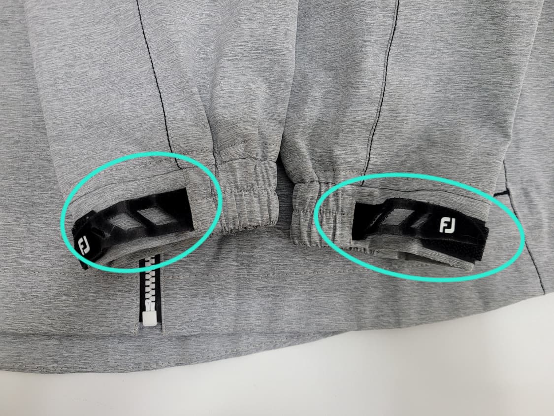 FOOTJOY 드라이조이 하이드로라이트 레인 자켓 / 여 L 그레이 블랙 상품이미지5