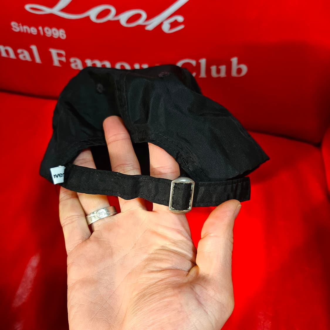 디스이즈네버댓 나일론 시그니처로고 볼캡 Free 상품이미지3