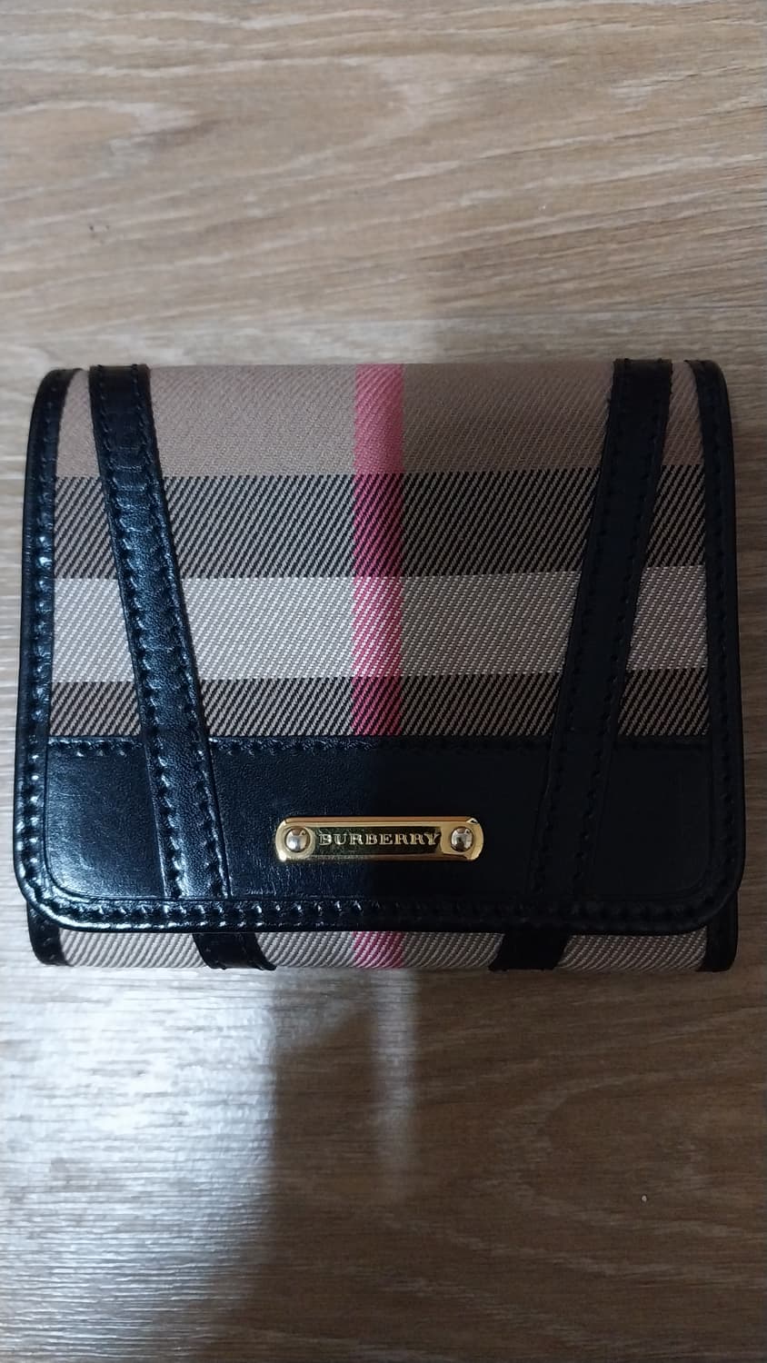 버버리 체크 지갑 (새상품) 상품이미지1