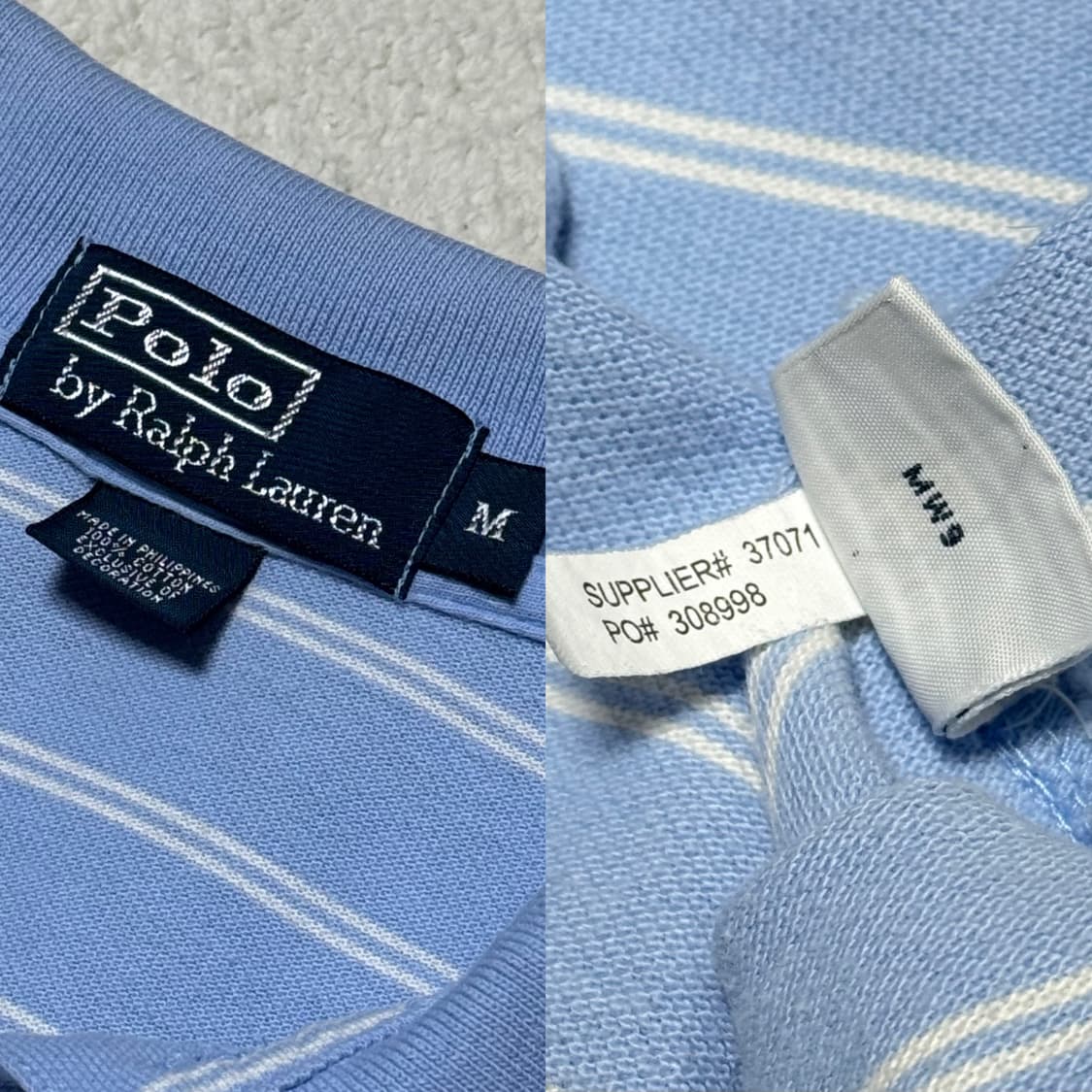 폴로 랄프로렌 스카이 핑크 반팔 상품이미지4