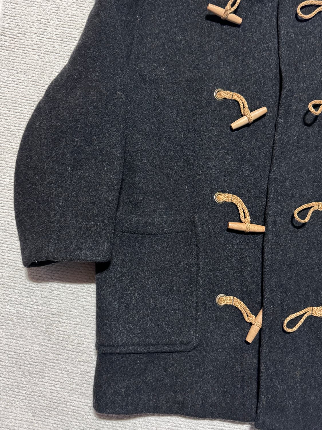 Gloverall 더플코트 그레이 M 상품이미지3