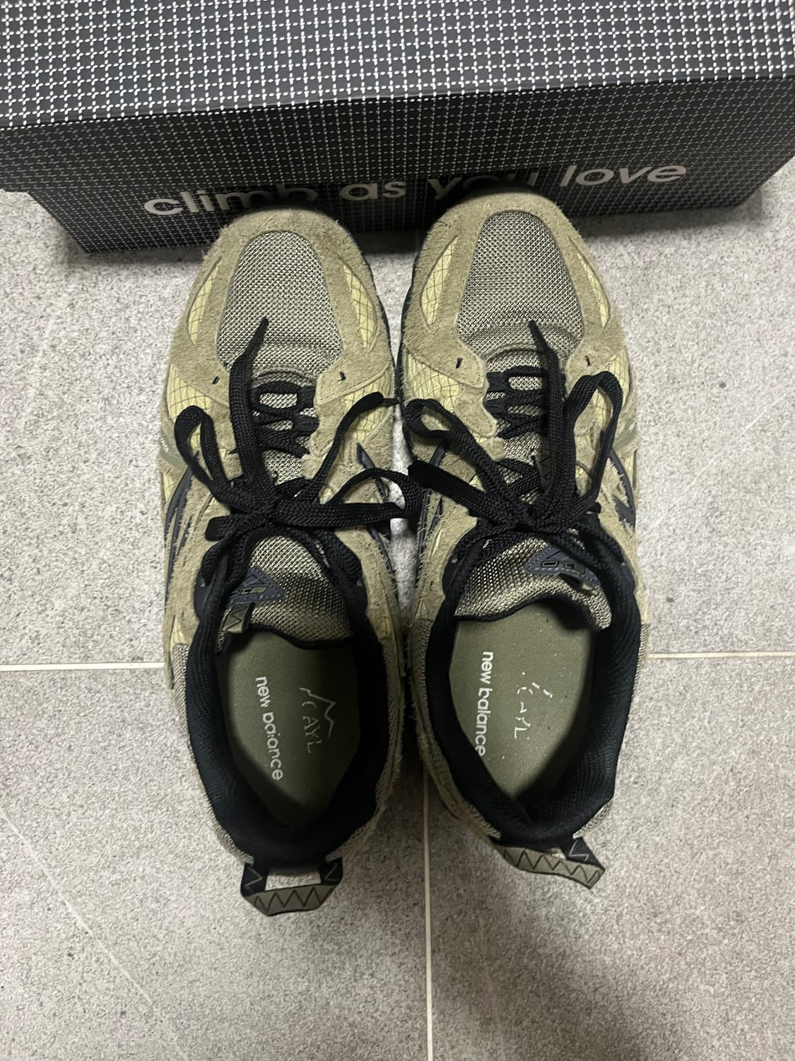 뉴발란스 610 케일 코버트 그린 280 사이즈 상품이미지4