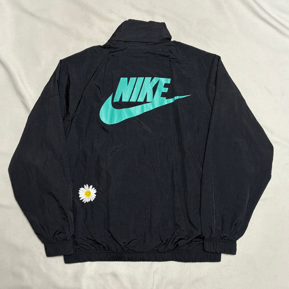 M 나이키 내장후드 데이지 블랙 우븐 자켓 상품이미지3