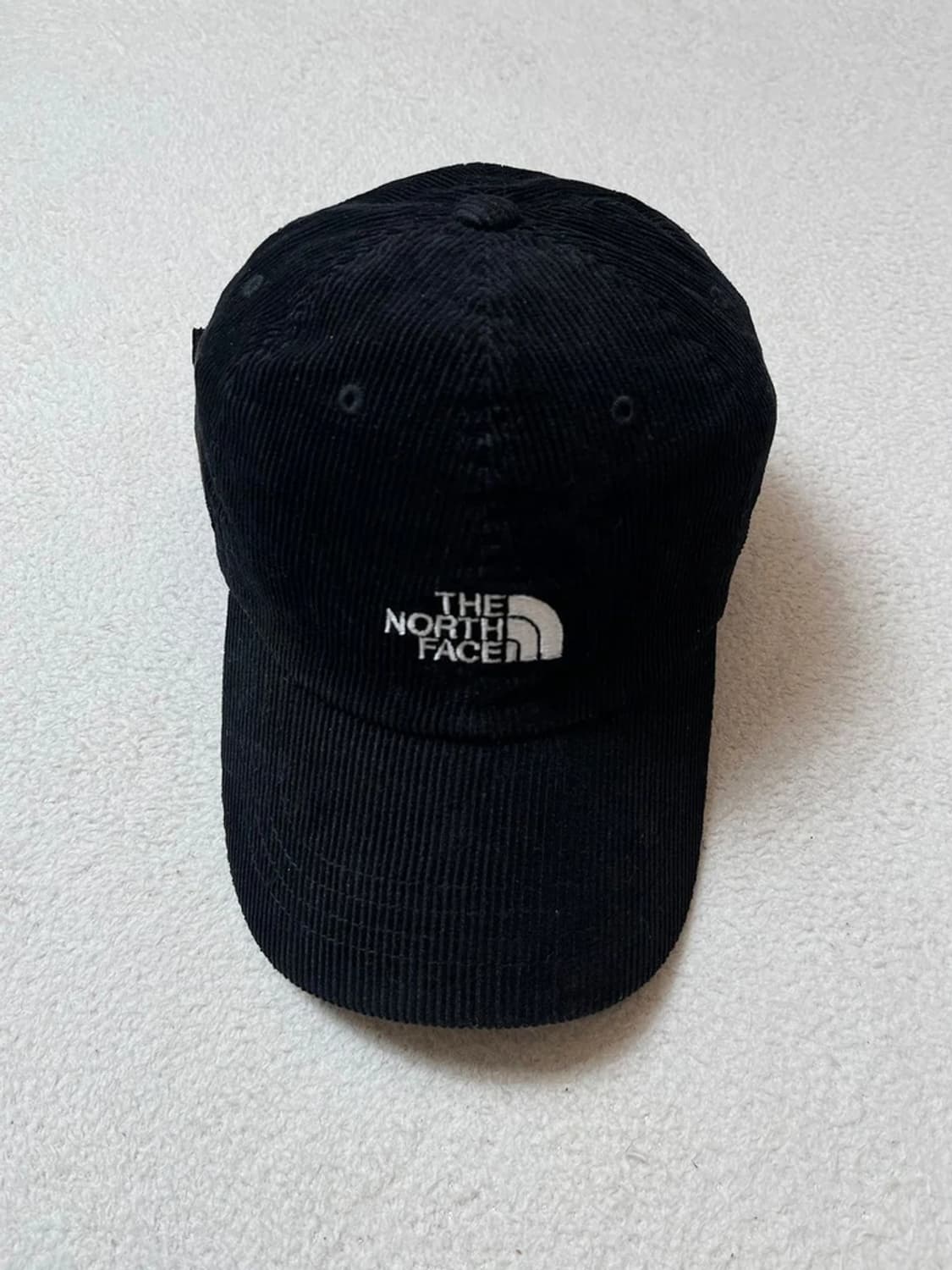 노스페이스 코듀로이 블랙 볼캡 모자 Q1216 상품이미지2